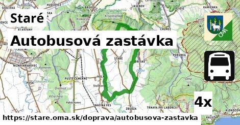 Autobusová zastávka, Staré