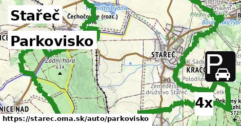 Parkovisko, Stařeč