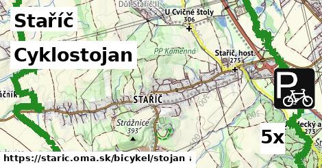 Cyklostojan, Staříč