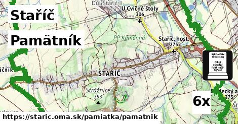 Pamätník, Staříč