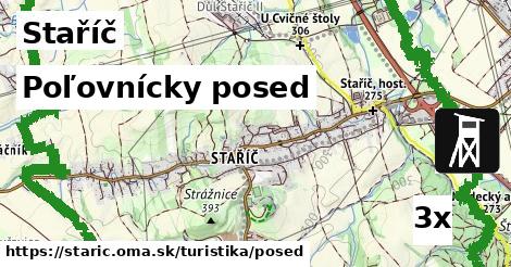 Poľovnícky posed, Staříč