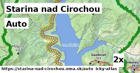 auto v Starina nad Cirochou