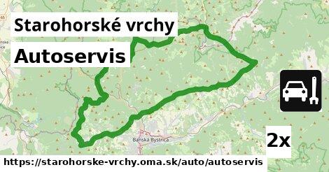 Autoservis, Starohorské vrchy