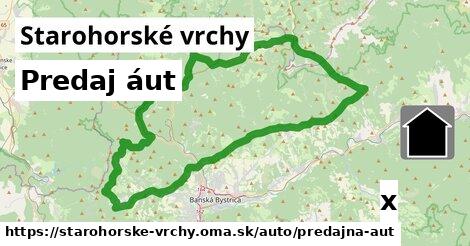 Predaj áut, Starohorské vrchy