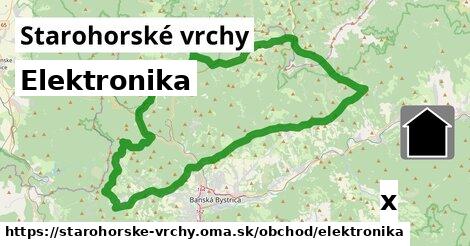 Elektronika, Starohorské vrchy