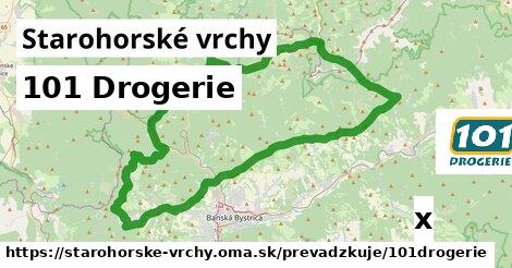 101 Drogerie, Starohorské vrchy