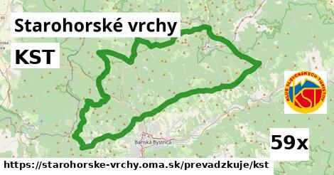 KST, Starohorské vrchy