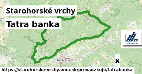 Tatra banka, Starohorské vrchy