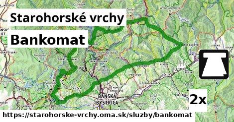 Bankomat, Starohorské vrchy