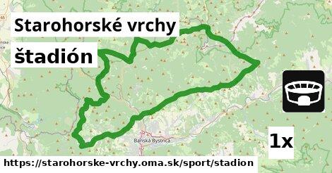 štadión, Starohorské vrchy