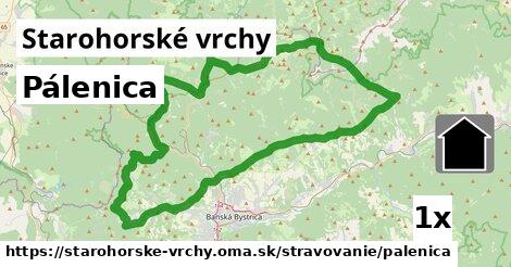 Pálenica, Starohorské vrchy