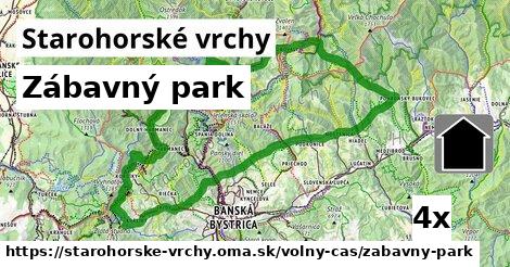 Zábavný park, Starohorské vrchy