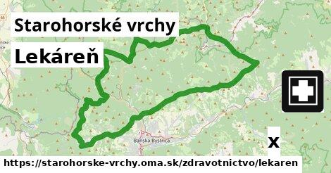 Lekáreň, Starohorské vrchy