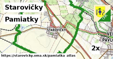 pamiatky v Starovičky