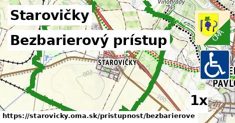 Bezbarierový prístup, Starovičky