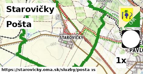 Pošta, Starovičky