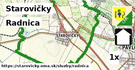 Radnica, Starovičky