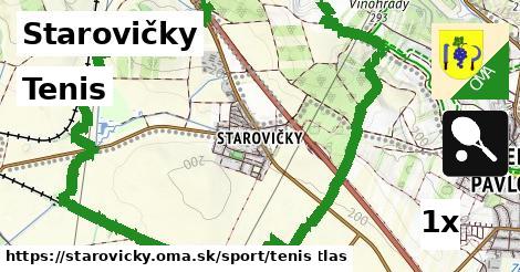 Tenis, Starovičky