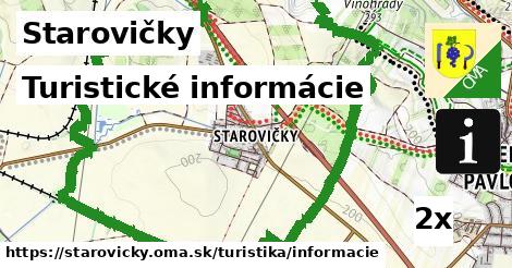 Turistické informácie, Starovičky