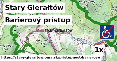 barierový prístup v Stary Gierałtów