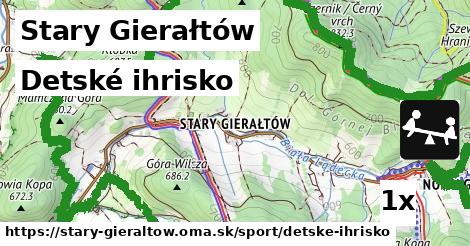 detské ihrisko v Stary Gierałtów