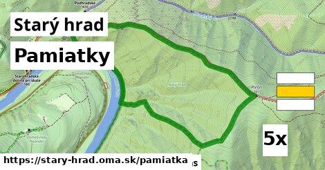 pamiatky v Starý hrad