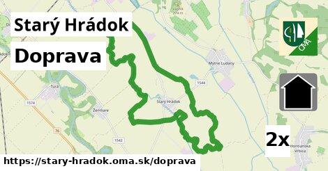 doprava v Starý Hrádok