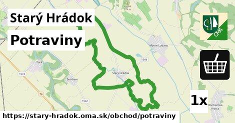 Potraviny, Starý Hrádok