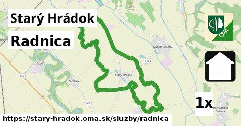 Radnica, Starý Hrádok