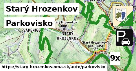 Parkovisko, Starý Hrozenkov