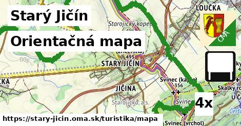 Orientačná mapa, Starý Jičín