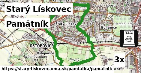 Pamätník, Starý Lískovec