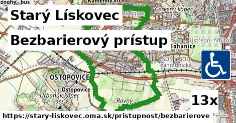 Bezbarierový prístup, Starý Lískovec