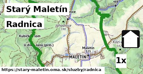 radnica v Starý Maletín