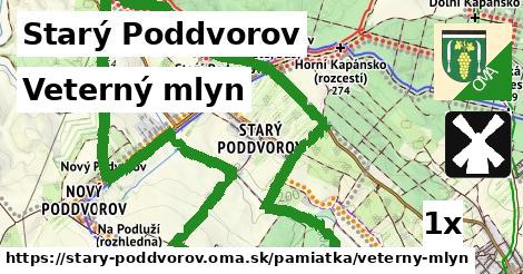 Veterný mlyn, Starý Poddvorov