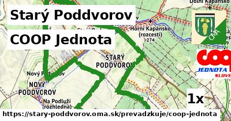 COOP Jednota, Starý Poddvorov