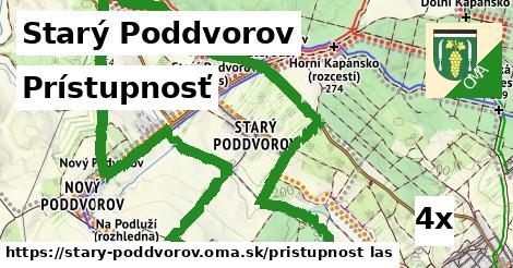 prístupnosť v Starý Poddvorov