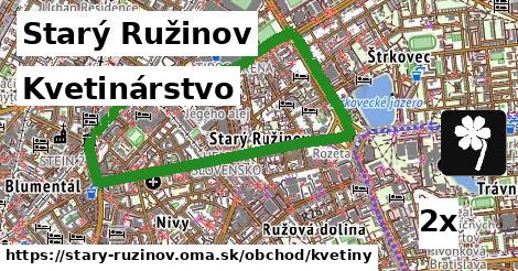 Kvetinárstvo, Starý Ružinov