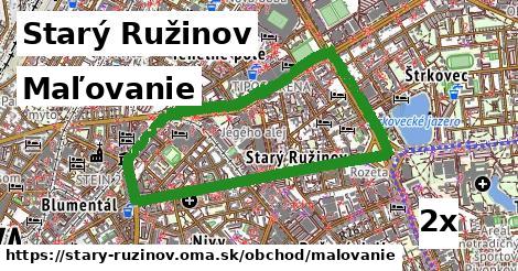 Maľovanie, Starý Ružinov