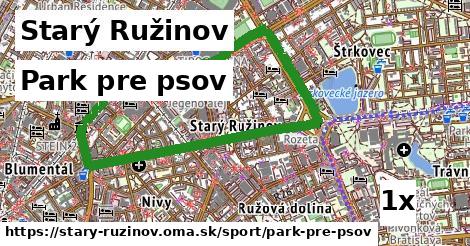 Park pre psov, Starý Ružinov