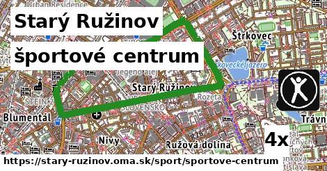 športové centrum, Starý Ružinov