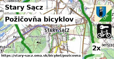 požičovňa bicyklov v Stary Sącz