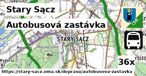 Autobusová zastávka, Stary Sącz