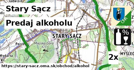 predaj alkoholu v Stary Sącz