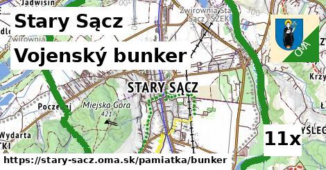 vojenský bunker v Stary Sącz