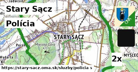 polícia v Stary Sącz