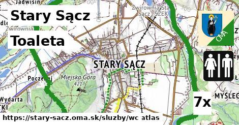 toaleta v Stary Sącz