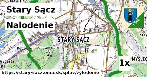 Nalodenie, Stary Sącz