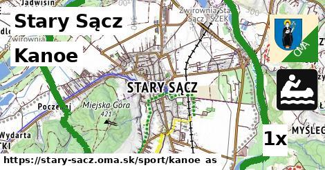 kanoe v Stary Sącz