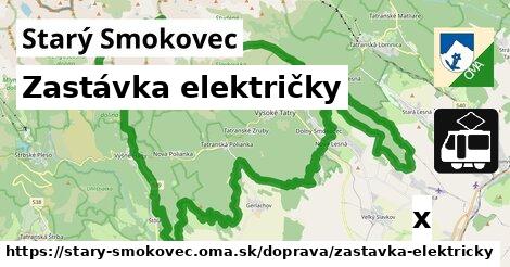 Zastávka električky, Starý Smokovec